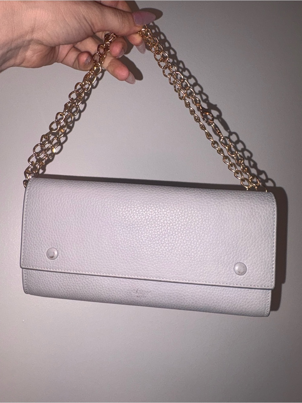 Celine Gray wallet
